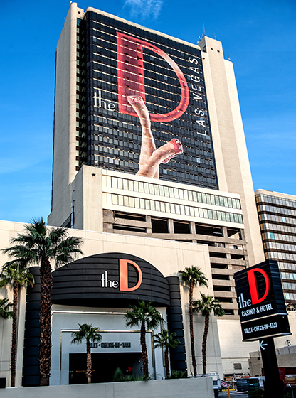 The D Casino Hotel外観