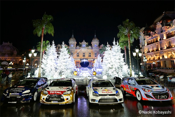 World Rally Championship opening monte carlo